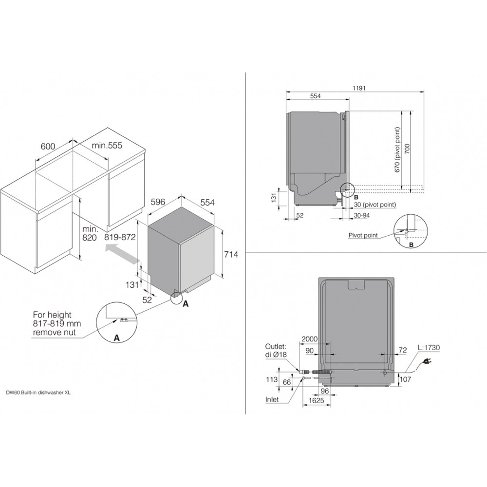 Посудомийна машина Asko DBI745MIQ.S - изображение 4