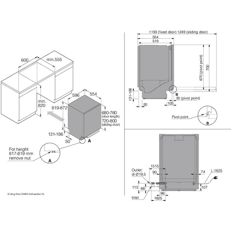 Посудомийна машина Asko DSD544D - изображение 5