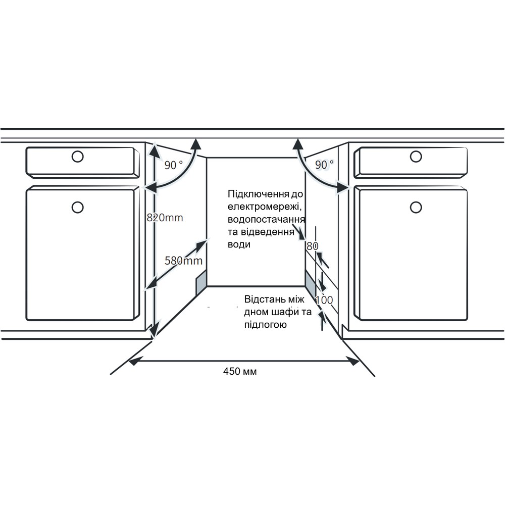 Посудомийна машина InterLine DWI 549 BSA GA++ - изображение 6