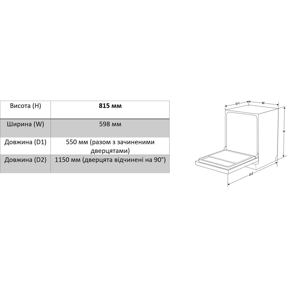 Посудомийна машина InterLine DWI 965 DSO WA Sliding Door - изображение 24