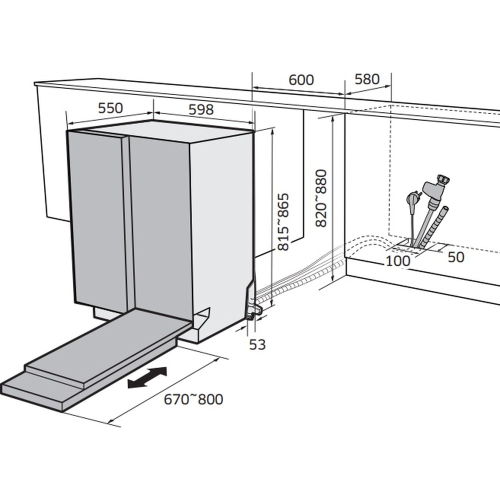 Посудомийна машина Samsung DW60CG550B00UA - изображение 12