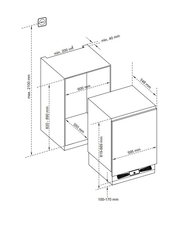 Морозильна камера InterLine FTS 520 MWZ WA+ - изображение 11