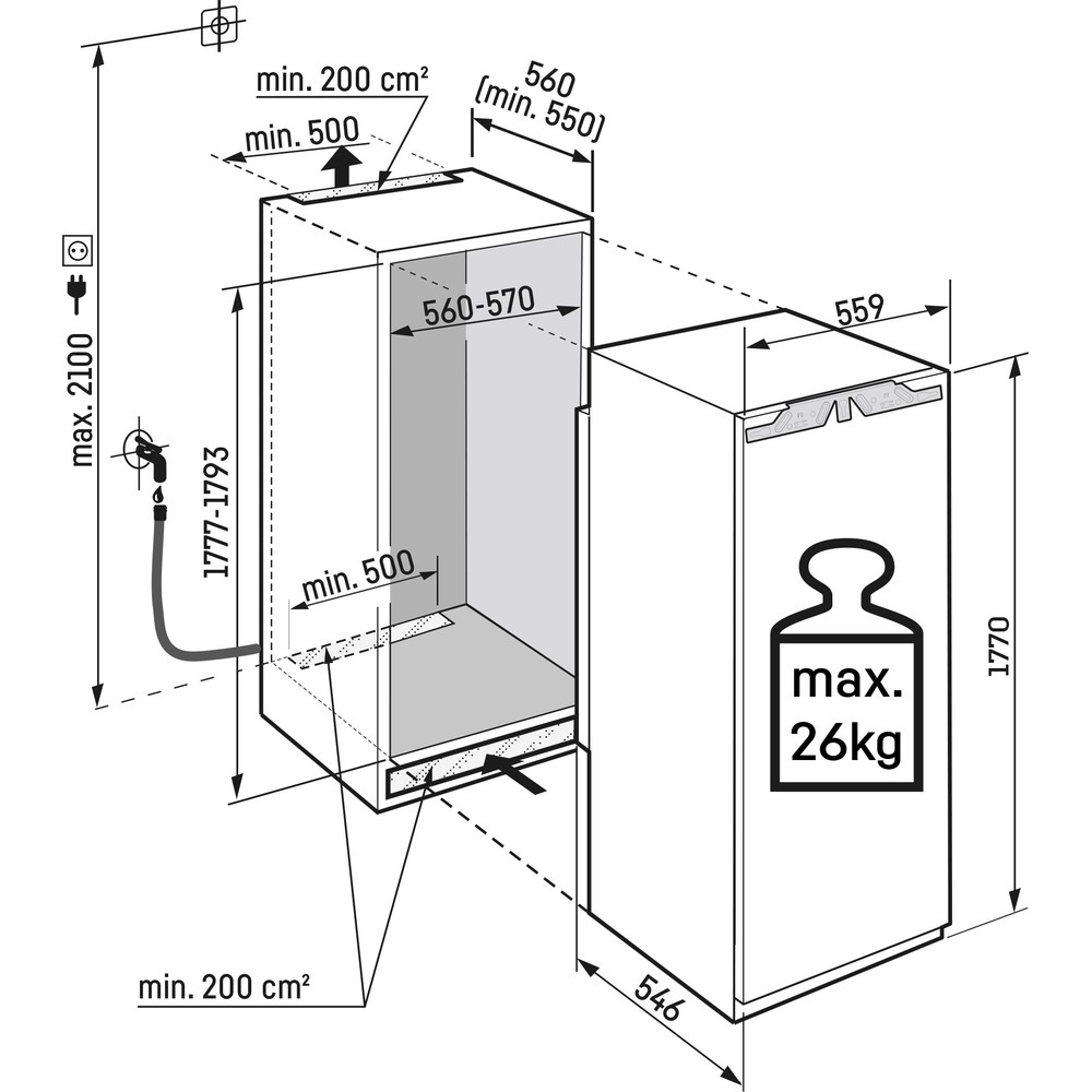 Морозильна камера Liebherr SIFNAd 5188 617 Peak - изображение 9