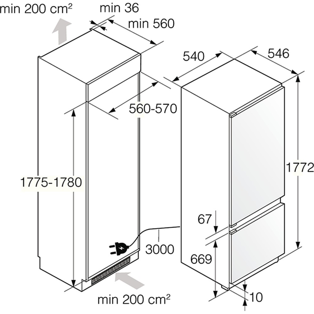 Холодильник Asko RBC276SND1 - изображение 6