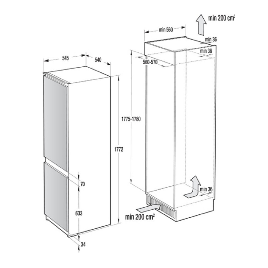 Холодильник Asko RF31831I - изображение 2