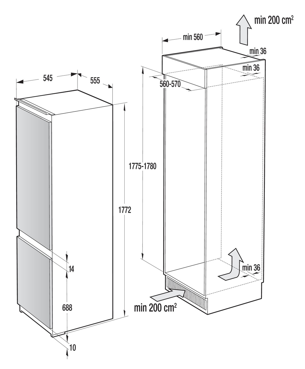 Холодильник Asko RFN31831I - изображение 3