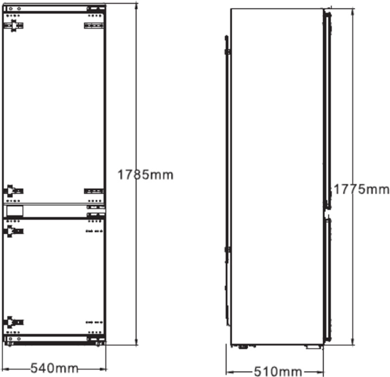 Холодильник InterLine RDF 770 EBZ WA - изображение 27