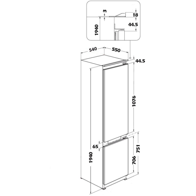 Холодильник InterLine RDF 791 EВI WА++ - изображение 3