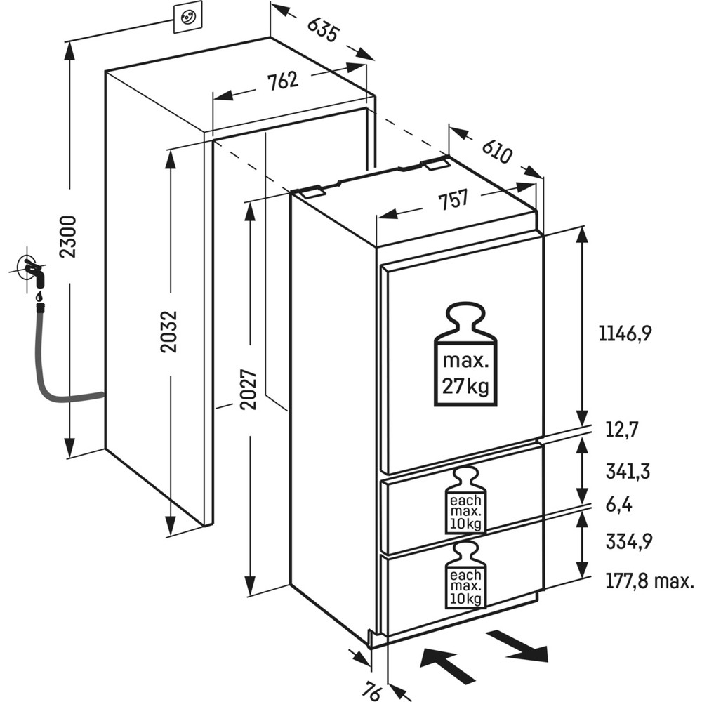 Холодильник Liebherr ECBNe 7870 Peak - изображение 4