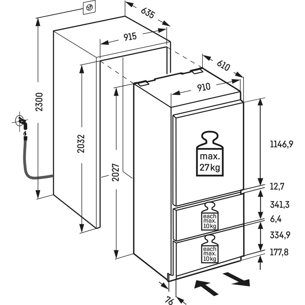Холодильник Liebherr ECBNe 8871 617 Peak - изображение 12
