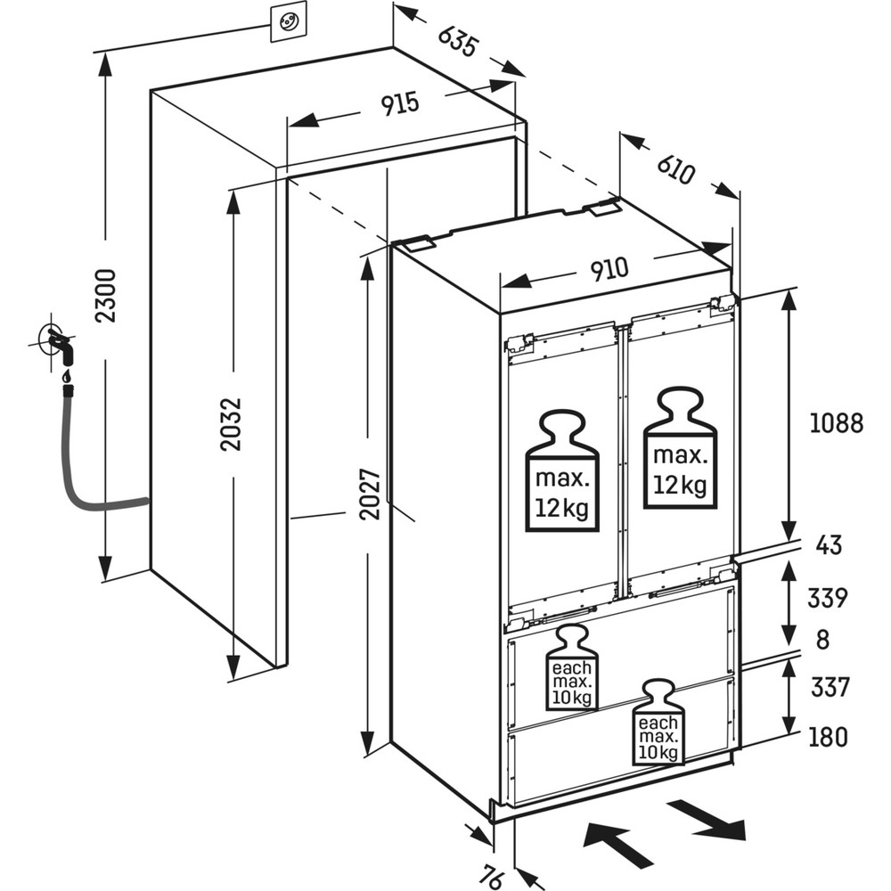 Холодильник Liebherr ECBNe 8872 Peak - изображение 9