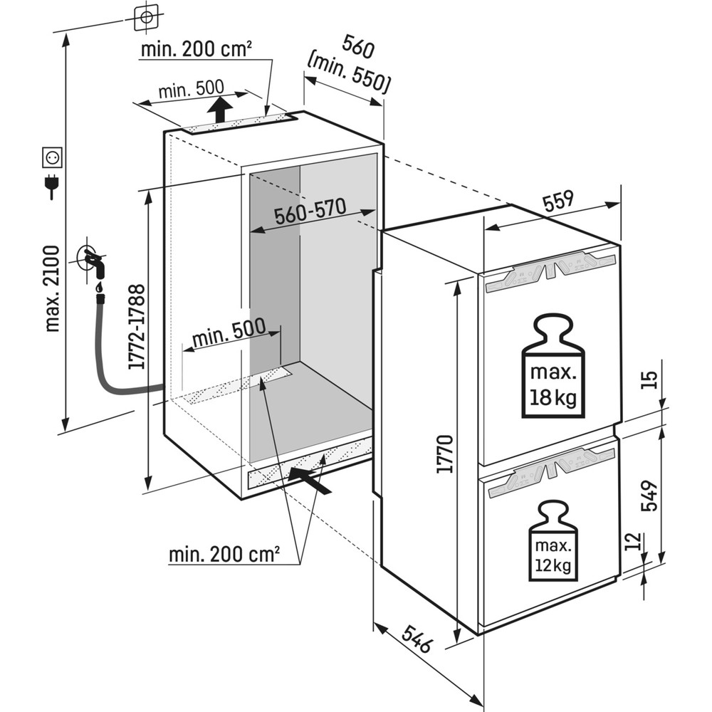 Холодильник Liebherr ICBci 5182 Peak - изображение 7