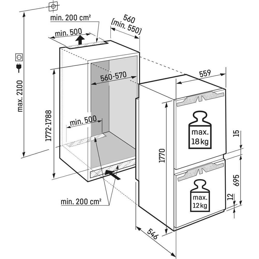 Холодильник Liebherr ICNc 5103 Pure - изображение 5