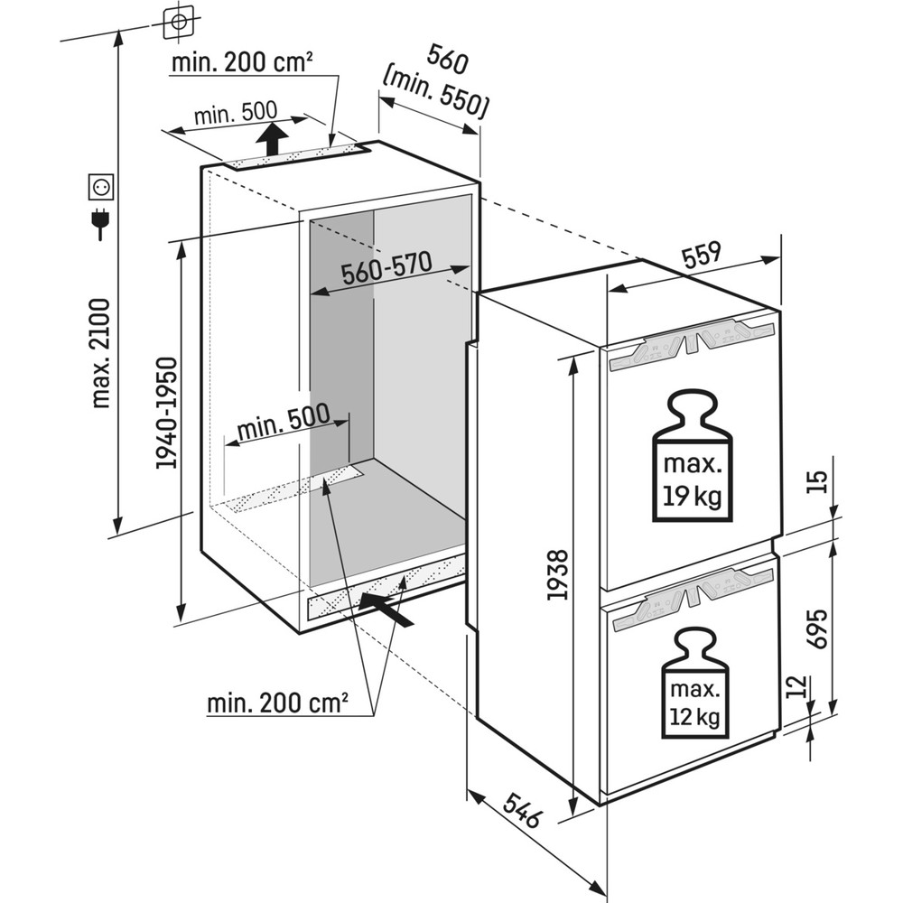 Холодильник Liebherr ICNd 5603 Pure - изображение 14
