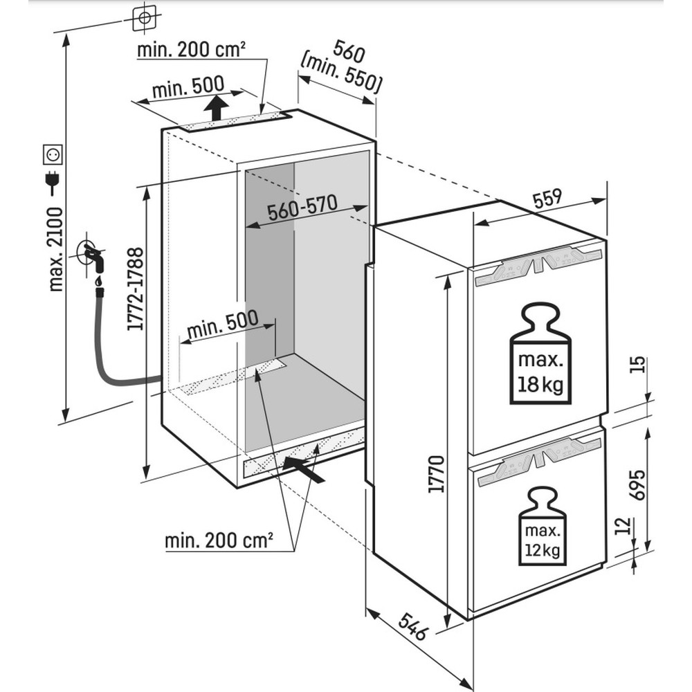 Холодильник Liebherr ICNdi 5173 Peak - изображение 12
