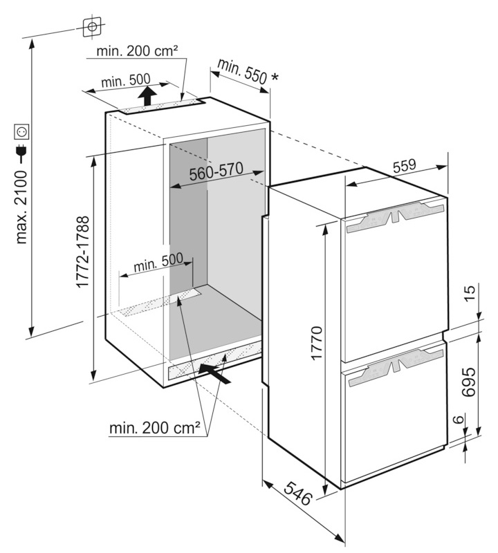 Холодильник Liebherr ICNf 5103 Pure - изображение 12