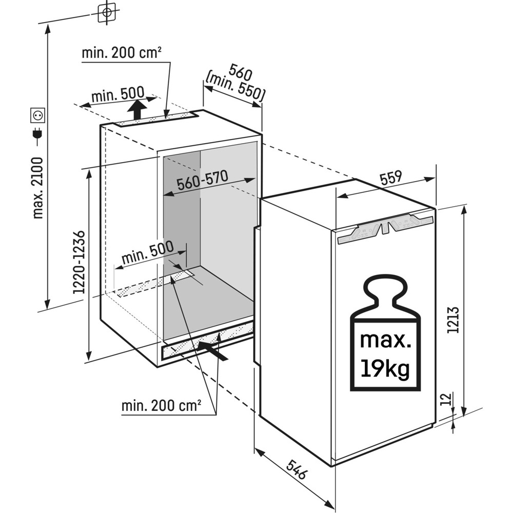 Холодильник Liebherr IRBAb 4170 Peak - изображение 4