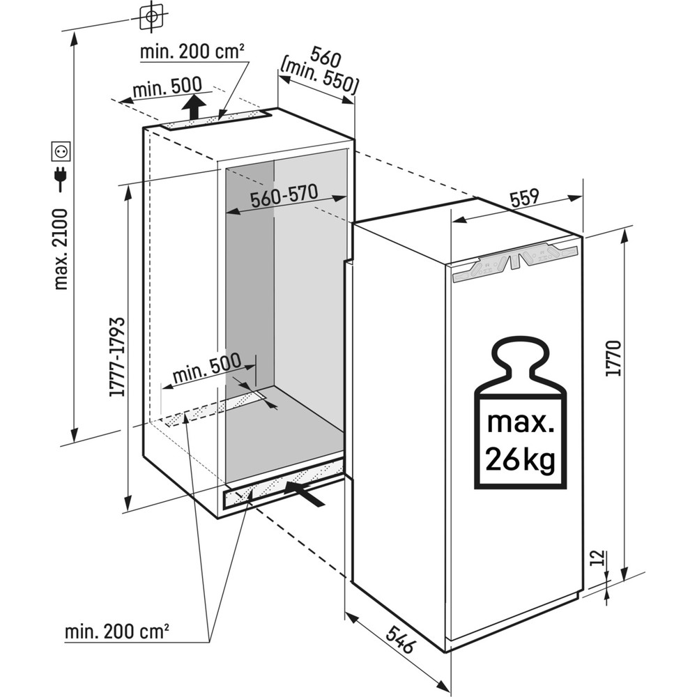 Холодильник Liebherr IRBAc 5171 617 Peak - изображение 6