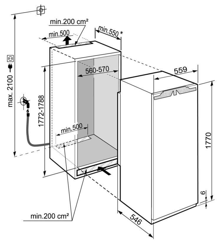 Холодильник Liebherr IRBdi 5180 Peak - изображение 19