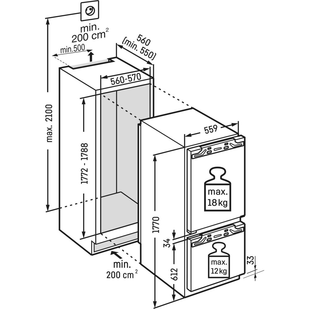 Холодильник Liebherr IRCBe 5121 Plus - изображение 4