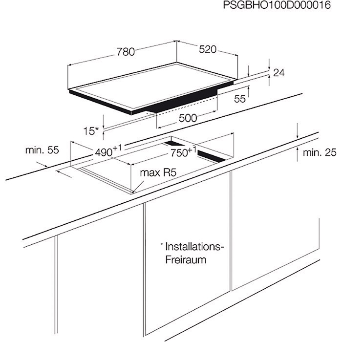 Варильна поверхня AEG HK874400FB - изображение 3