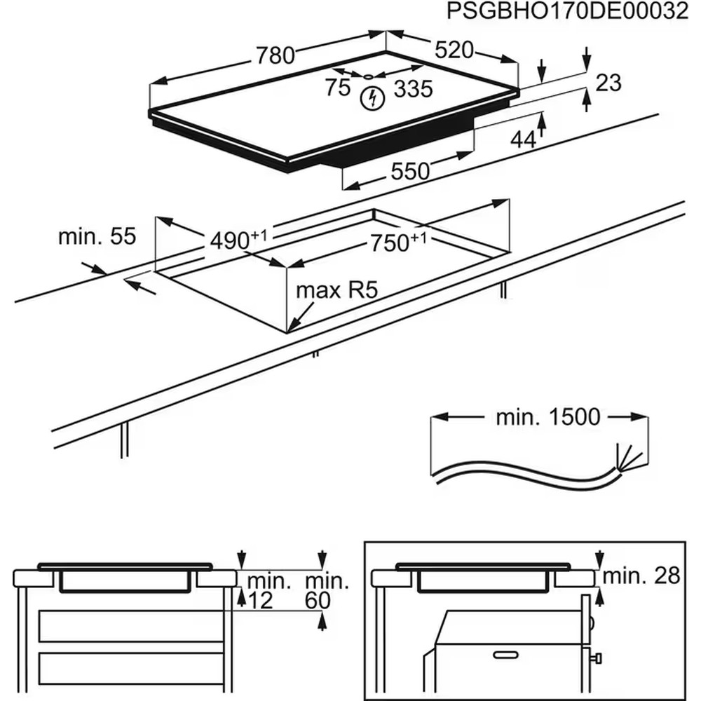 Варильна поверхня AEG IAE84851FB - изображение 4
