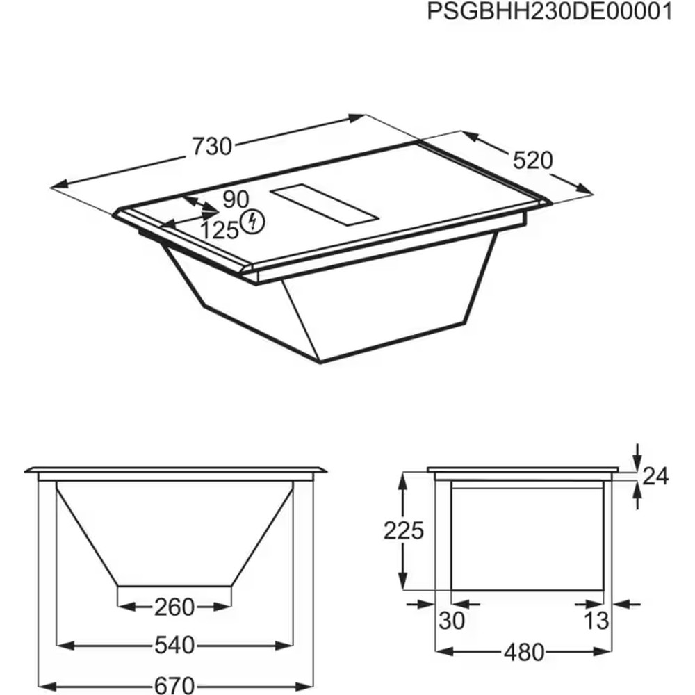 Варильна поверхня AEG NCH74B01AB - изображение 8
