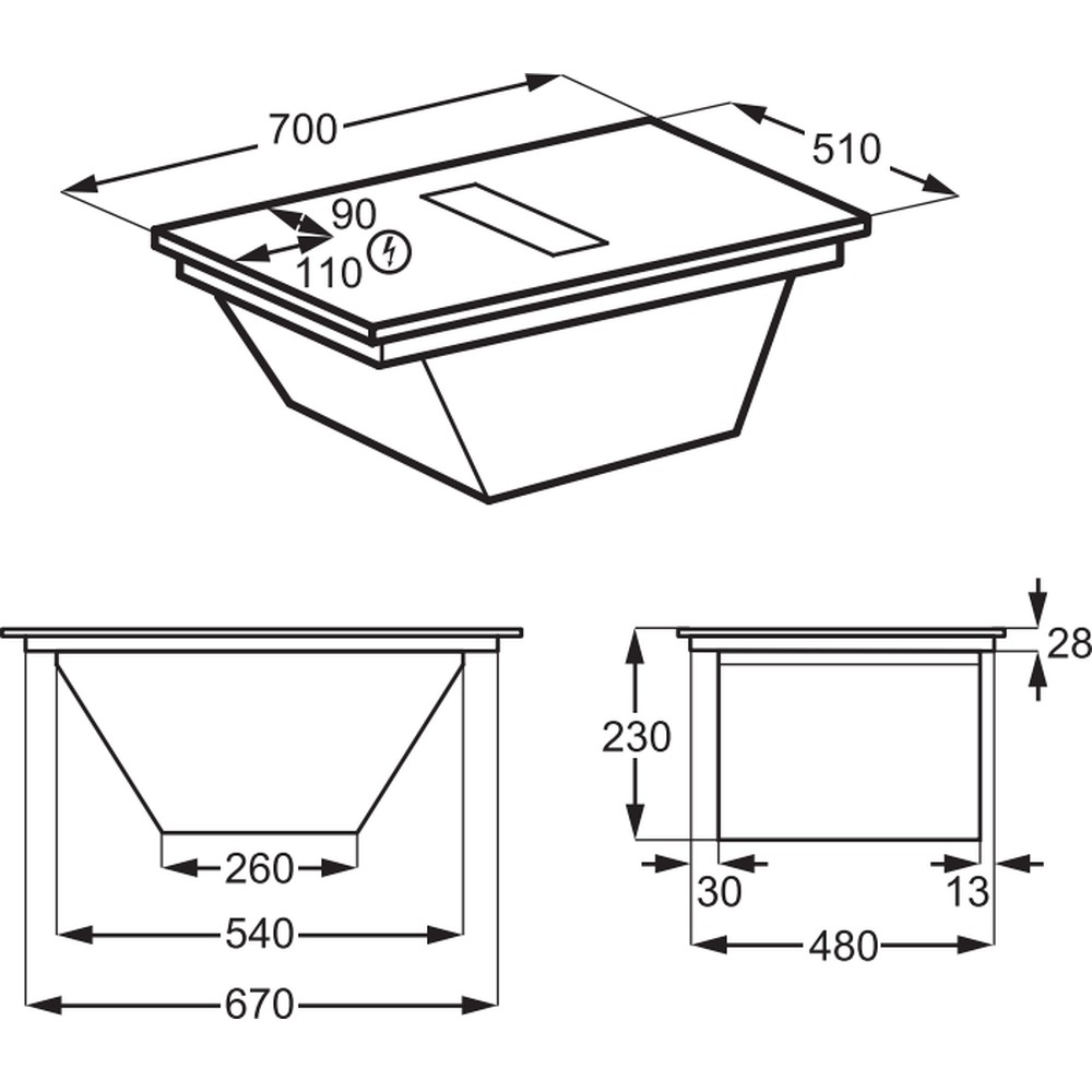 Варочная поверхность AEG NCH74B01CB - изображение 12
