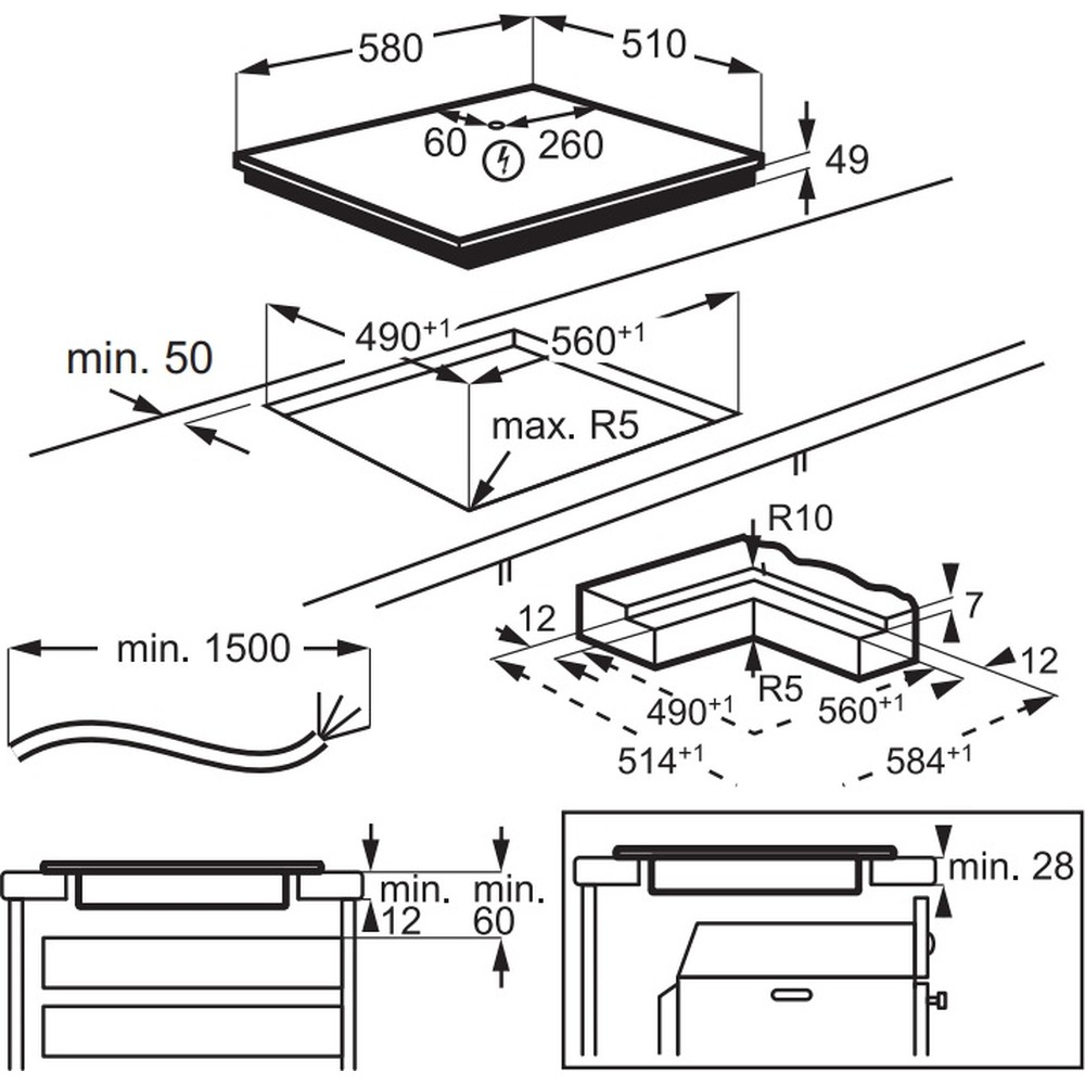Варочная поверхность AEG TI64IB10IZ - изображение 9