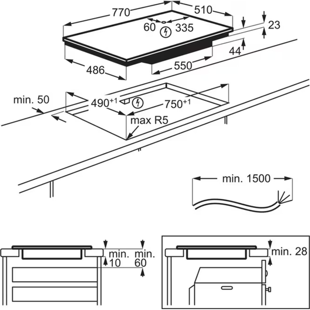 Варильна поверхня AEG TI84IB10IT - изображение 6
