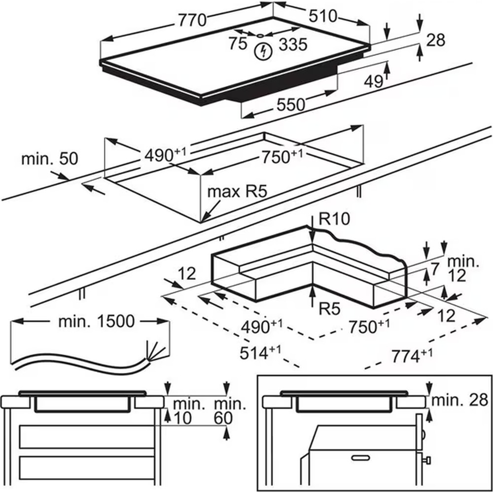 Варильна поверхня AEG TI84IB10IT - изображение 5