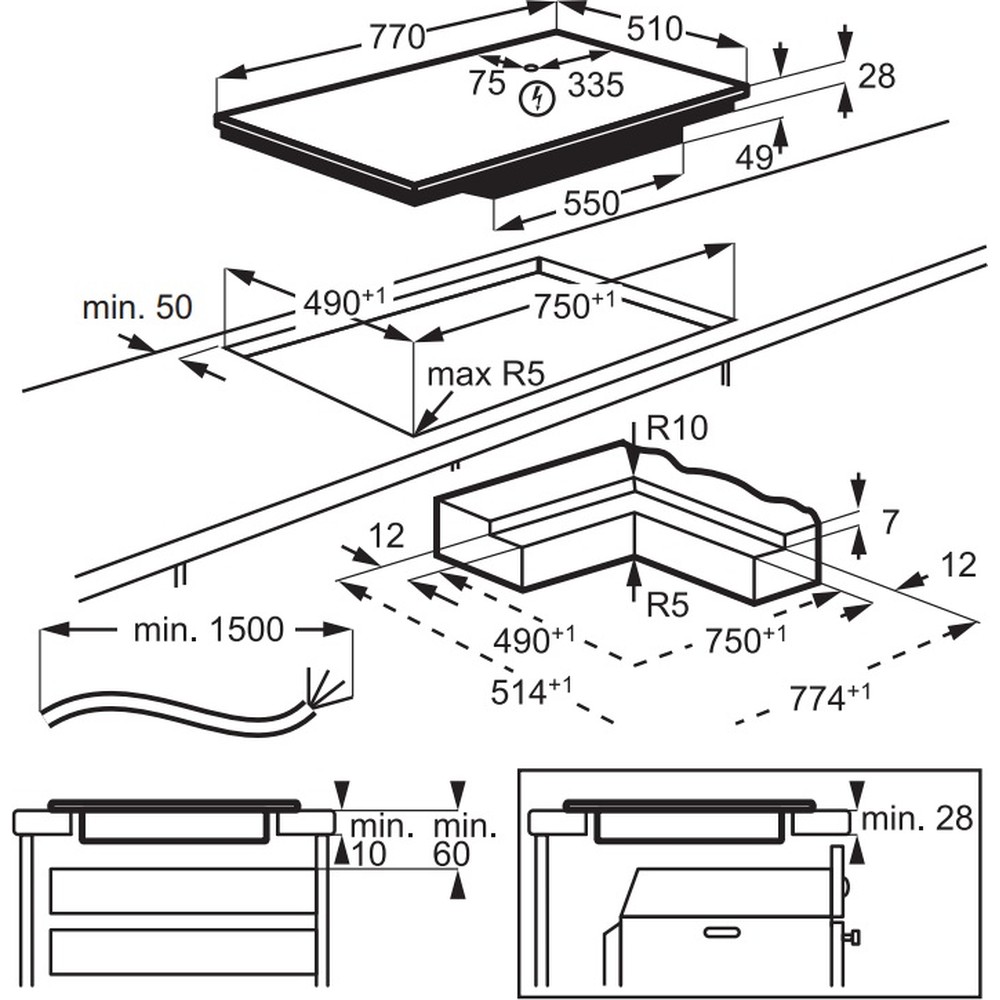 Варильна поверхня AEG TI84IB10IZ - изображение 9