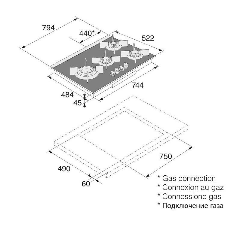 Варильна поверхня Asko HG1885SB - изображение 3