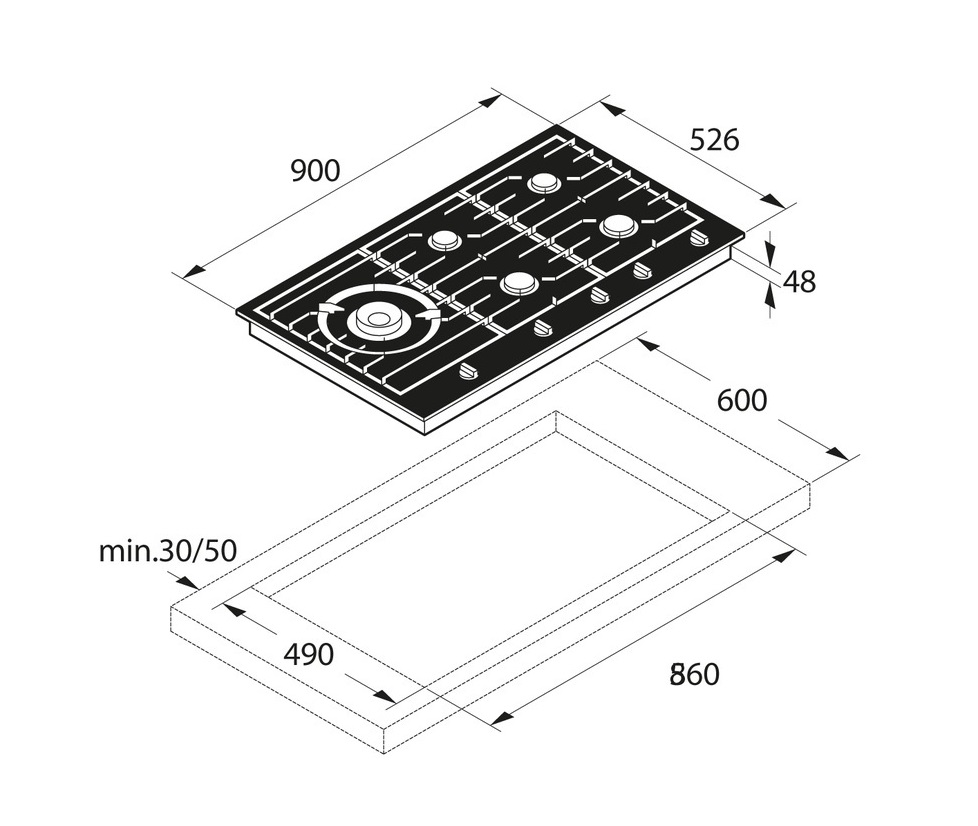 Варильна поверхня Asko HG1986AB - изображение 3