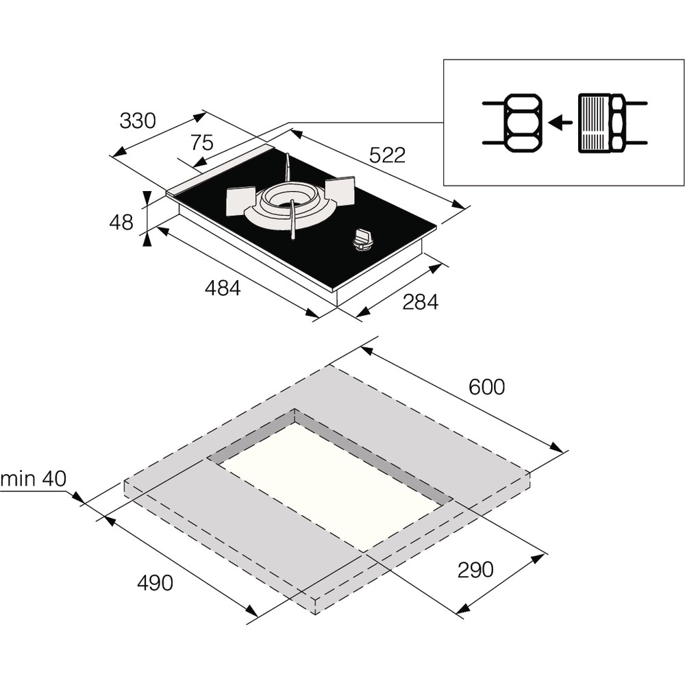 Варильна поверхня Asko HG8313BGB1 - изображение 7