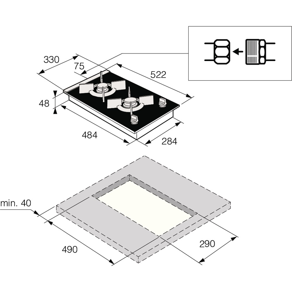 Варильна поверхня Asko HG8320BGB1 - изображение 6