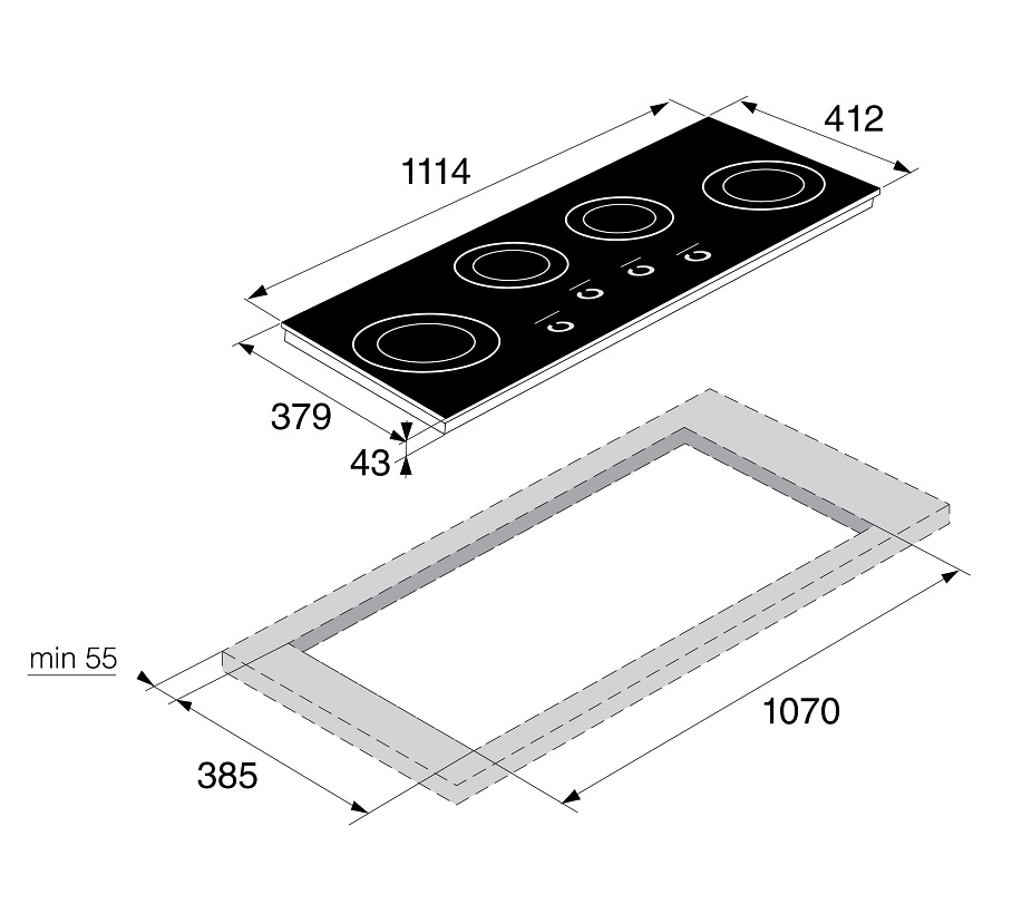 Варильна поверхня Asko HI1194G - изображение 4