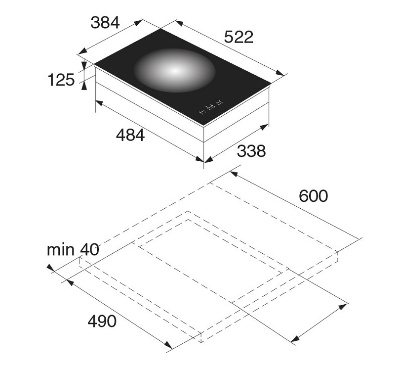Варильна поверхня Asko HI1345G - изображение 3