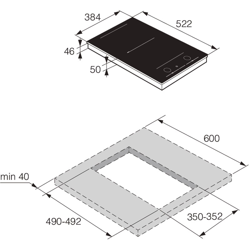 Варильна поверхня Asko HID352GC - изображение 8