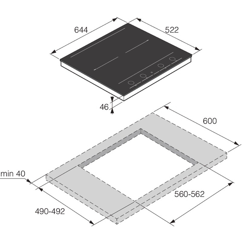 Варочная поверхность Asko HID654MC - изображение 7