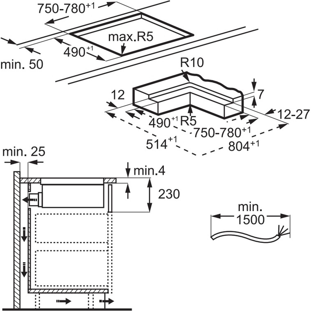 Варильна поверхня Electrolux ECC83443CZ - изображение 8