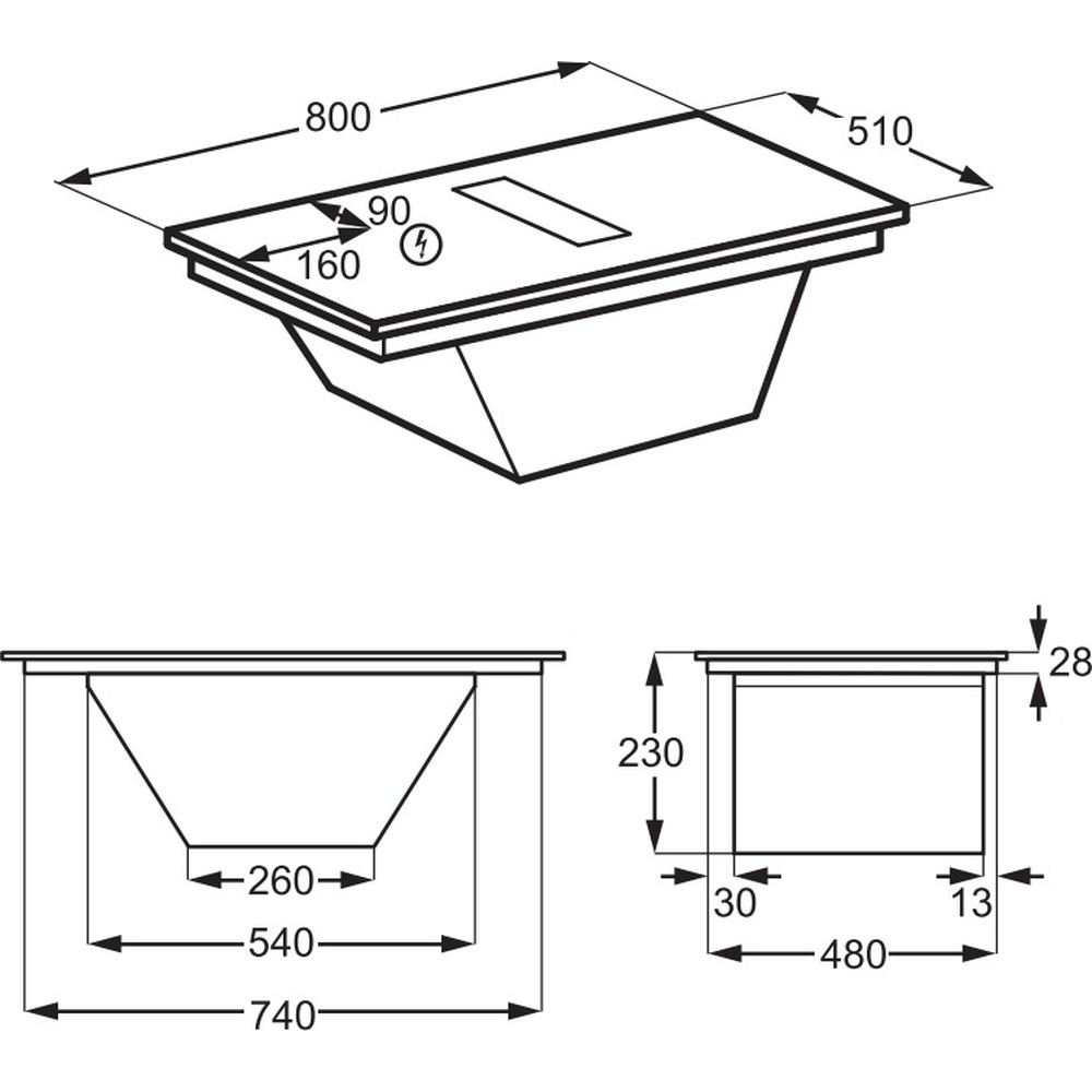 Варильна поверхня Electrolux ECC83443CZ - изображение 6