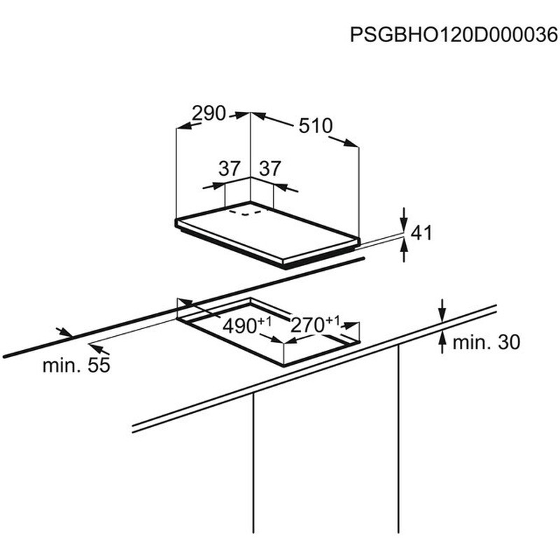 Варильна поверхня Electrolux EGG3322NVX - изображение 6