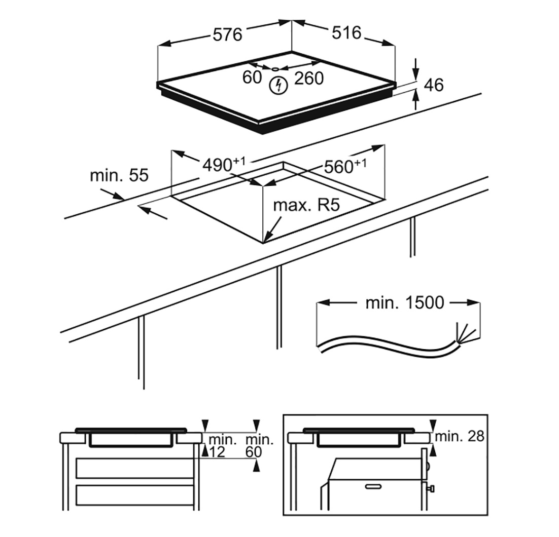 Варильна поверхня Electrolux EIT60443X - изображение 4