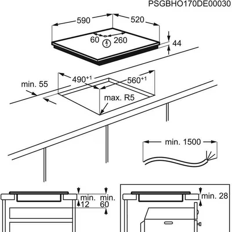 Варочная поверхность Electrolux LIV63431BW - изображение 4