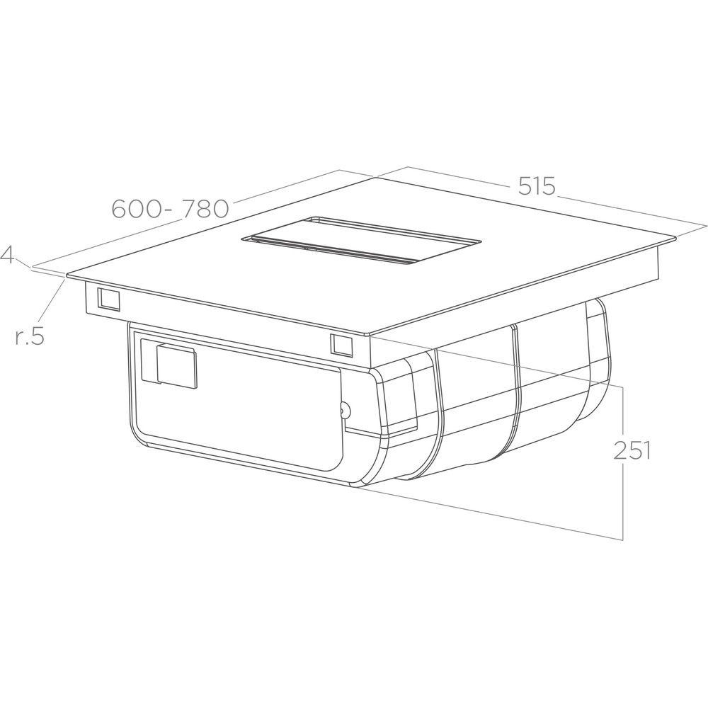 Варильна поверхня Elica NIKOLATESLA ALPHA B BL/A/78 - изображение 3