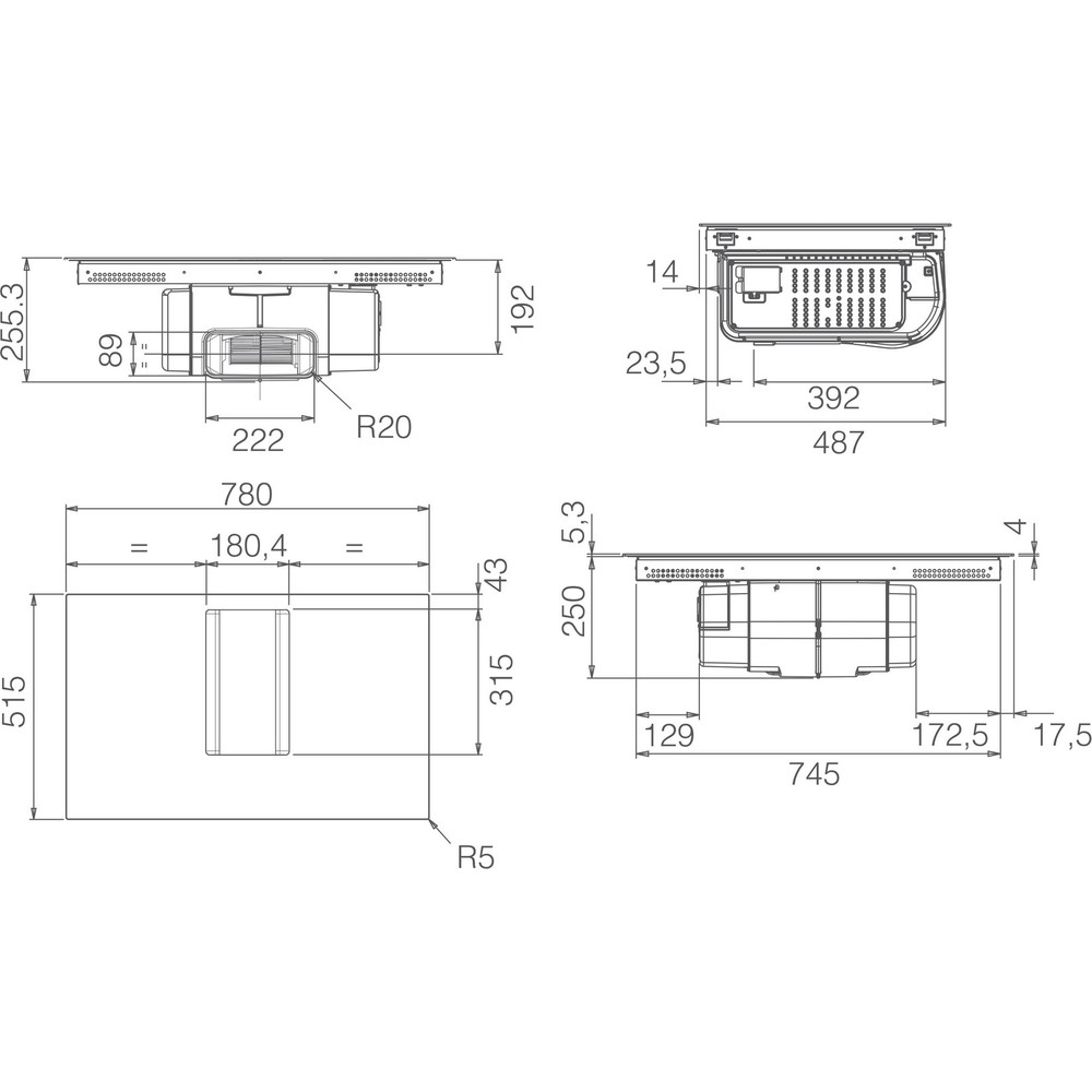 Варильна поверхня Elica NIKOLATESLA ALPHA B BL/A/78 - изображение 5