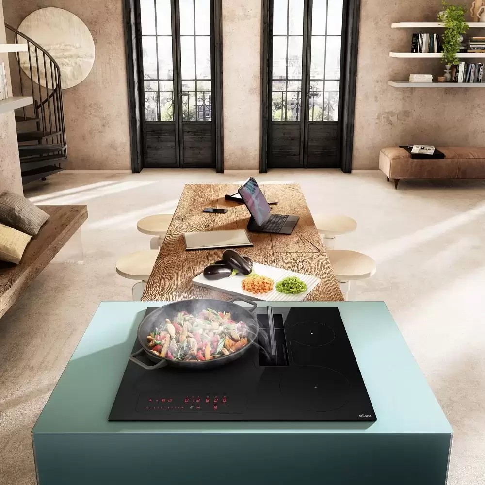 Варильна поверхня Elica NIKOLATESLA FIT 3Z BL/A/60 - изображение 4