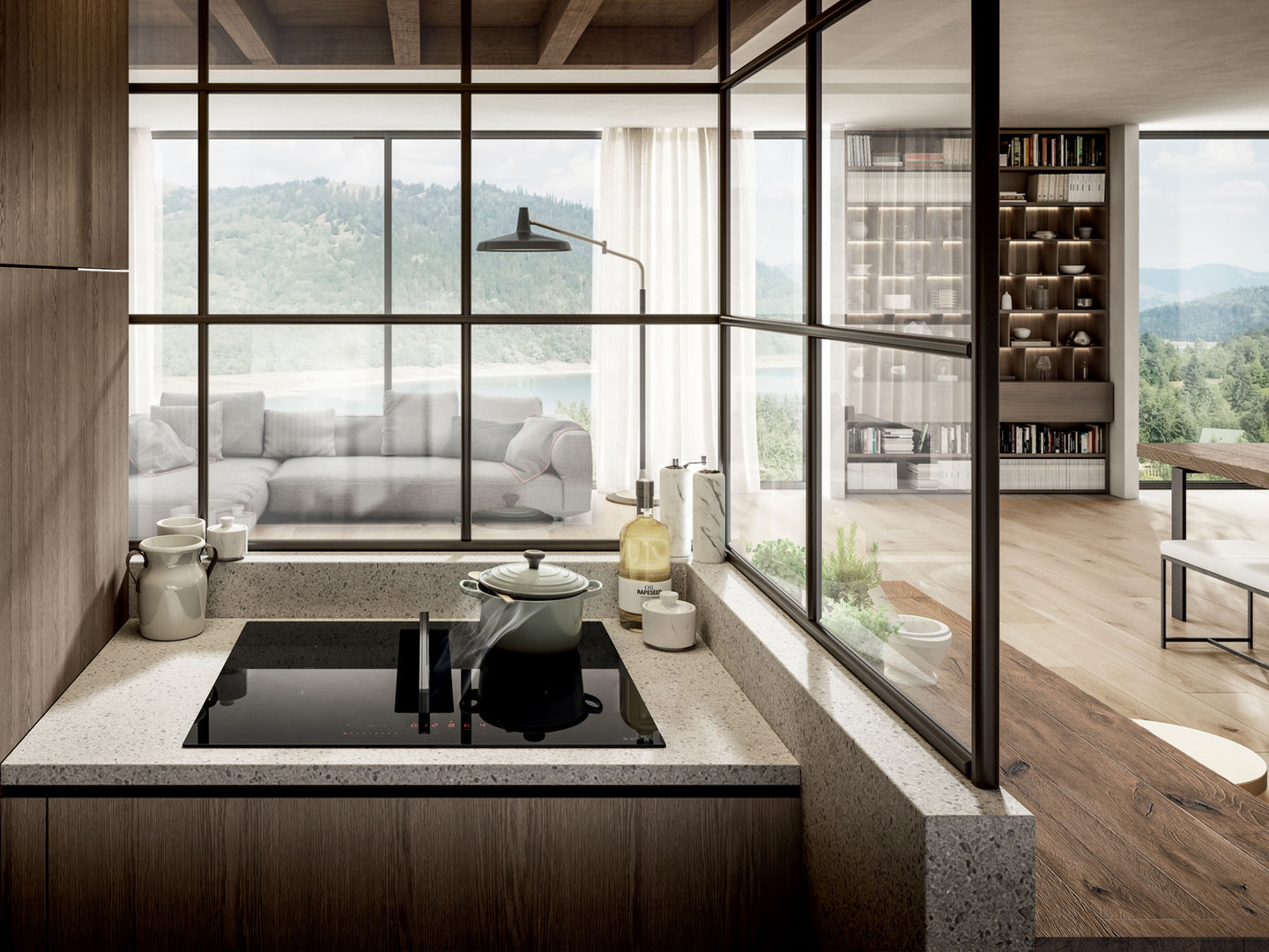 Варильна поверхня Elica NIKOLATESLA FIT BL/A/60 - изображение 9