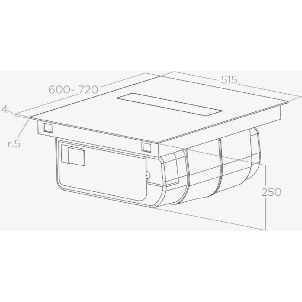 Варильна поверхня Elica NIKOLATESLA FIT RAW BR/A/72 - изображение 3